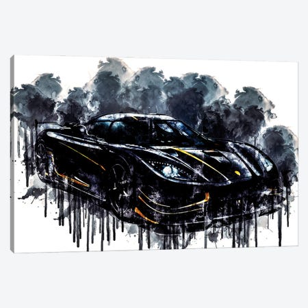 2017 Koenigsegg Agera RS Gryphon Vehicle CXIV Canvas Print #SSY613} by Sissy Angelastro Canvas Art
