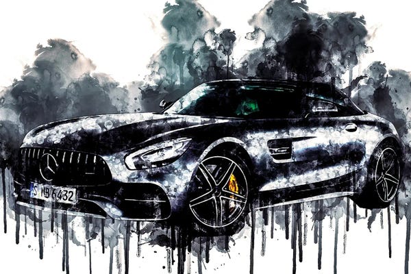 Mercedes-Benz: 2017 Mercedes AMG GT C Roadster Vehicle CLXXXIV by Sissy Angelastro