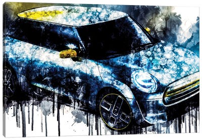 2017 Mini Electric Concept Vehicle CCXXVII Canvas Art Print