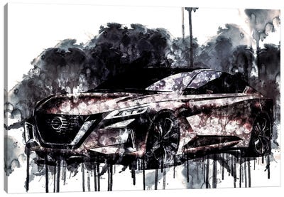 2017 Nissan Vmotion Concept Vehicle CCXXXIX Canvas Art Print