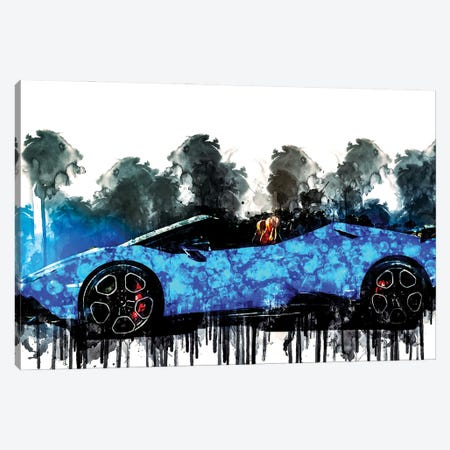 2017 OCT Tuning Lamborghini Huracan Vehicle CCXLV Canvas Print #SSY743} by Sissy Angelastro Canvas Wall Art