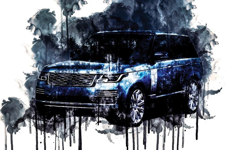 2017 Range Rover Autobiography Vehicle CCLXVIII by Sissy Angelastro wall art