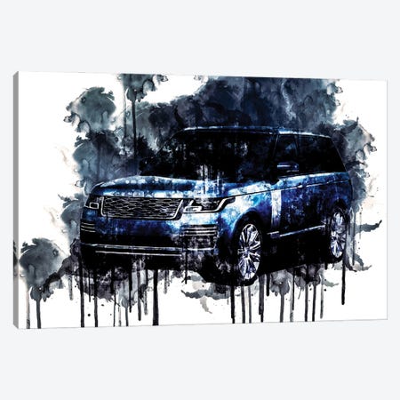 2017 Range Rover Autobiography Vehicle CCLXVIII Canvas Print #SSY766} by Sissy Angelastro Canvas Art Print