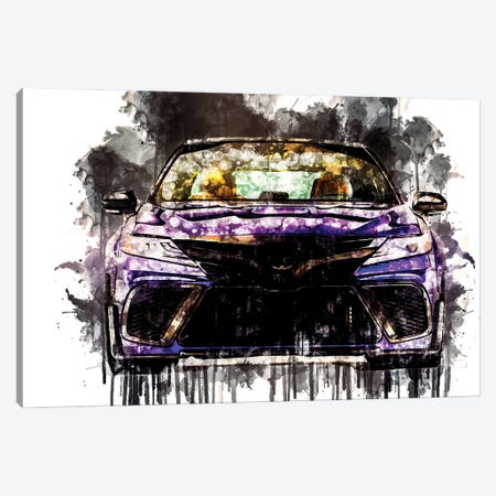 2017 Toyota Camry Rutledge Wood Vehicle CCXCVIII Canvas Print #SSY796} by Sissy Angelastro Canvas Artwork