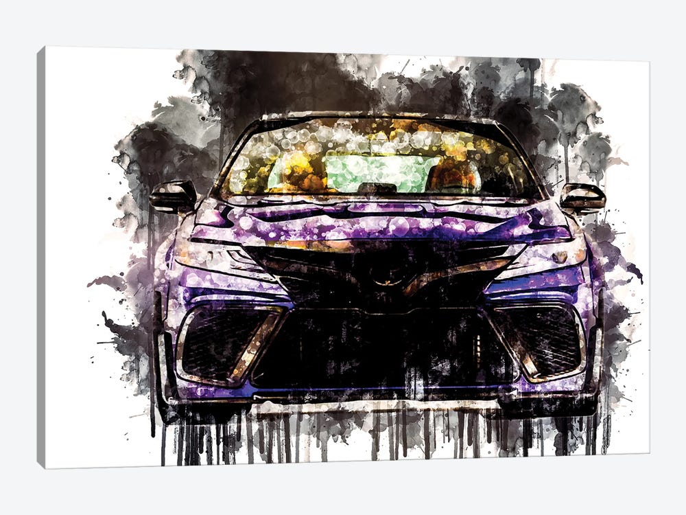 2017 Toyota Camry Rutledge Wood Vehicle CCXCVIII by Sissy Angelastro 1-piece Canvas Art