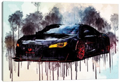 2019 Audi R8 LB Performance Canvas Art Print