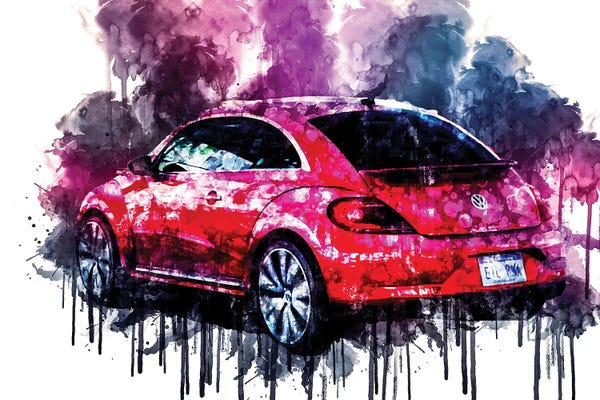 Volkswagen: 2017 Volkswagen Pink Beetle Limited Vehicle CCCXVIII by Sissy Angelastro
