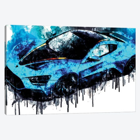 2017 Zenvo ST1 GT Vehicle CCCXXXI Canvas Print #SSY829} by Sissy Angelastro Art Print