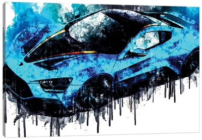 2017 Zenvo ST1 GT Vehicle CCCXXXI Canvas Art Print - Sissy Angelastro