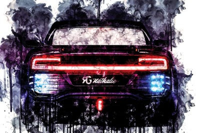 2018 Aiways RG Nathalie Vehicle CCCXXXVI by Sissy Angelastro canvas print