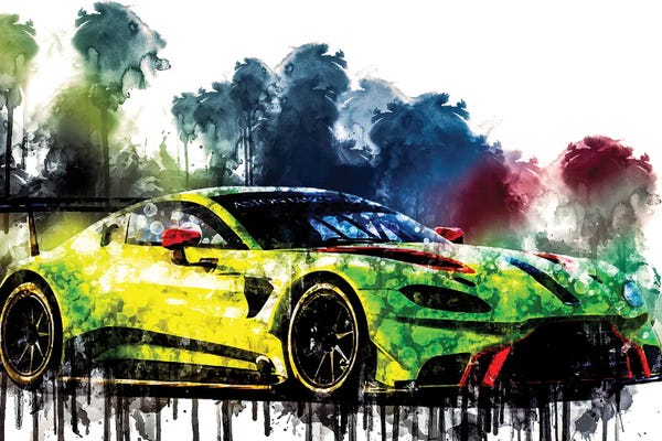 Aston Martin: 2018 Aston Martin Vantage GTE Vehicle CCCLXVIII by Sissy Angelastro