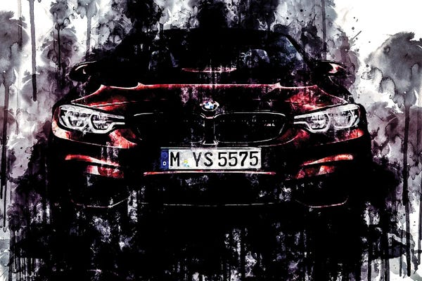 BMW: 2018 BMW Series M4 Convertible Vehicle CCCLXXXVI by Sissy Angelastro