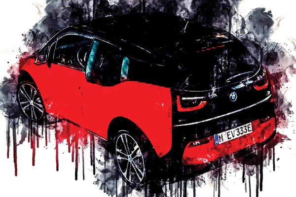 BMW: 2018 BMW i3s Rear Vehicle CCCXCVII by Sissy Angelastro