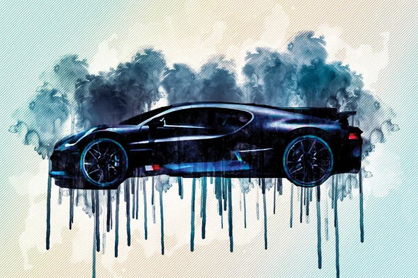 Bugatti: 2019 Bugatti Divo Luxury Hypercar by Sissy Angelastro