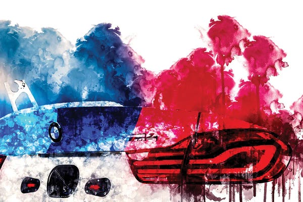 BMW: 2018 BMW M4 GT4 Vehicle CDXVIII by Sissy Angelastro