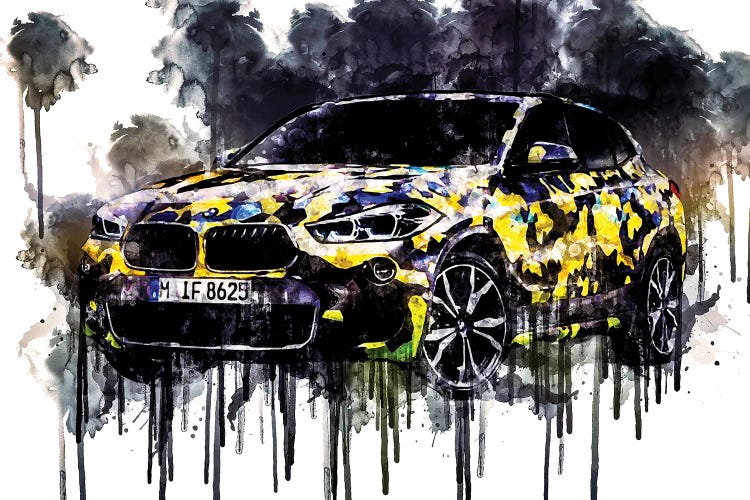 2018 BMW X2 Digital Camo Concept Vehicle CDXXXV