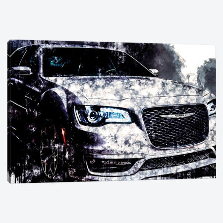 2018 Chrysler 300S Vehicle CDLV Canvas Print #SSY953} by Sissy Angelastro Canvas Print