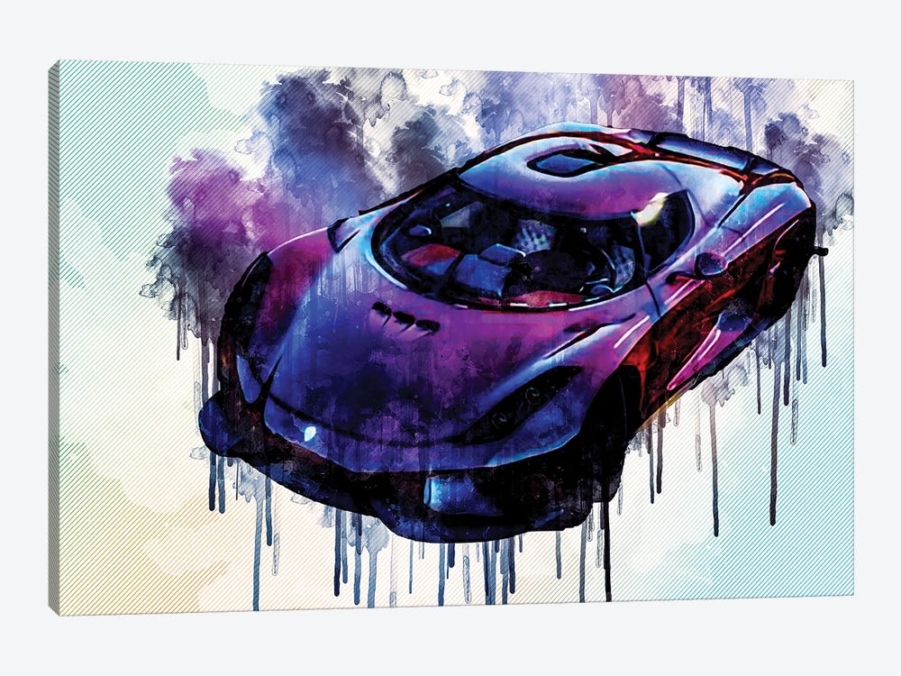 Gta 5 Koenigsegg Regera Grand Theft Auto V Supercar Gta 5 Mods Hypercar by Sissy Angelastro 1-piece Canvas Wall Art