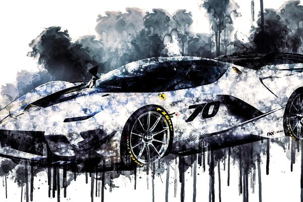 Ferrari: 2018 Ferrari FXX K Evo Vehicle CDLXXXII by Sissy Angelastro