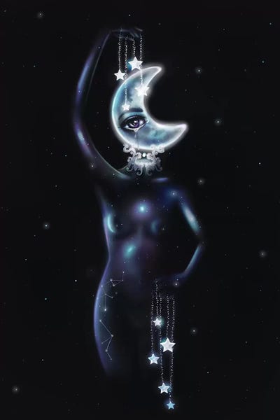 Moonlight by Stephanie Sanchez canvas print