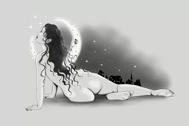 Moonstruck by Stephanie Sanchez canvas print