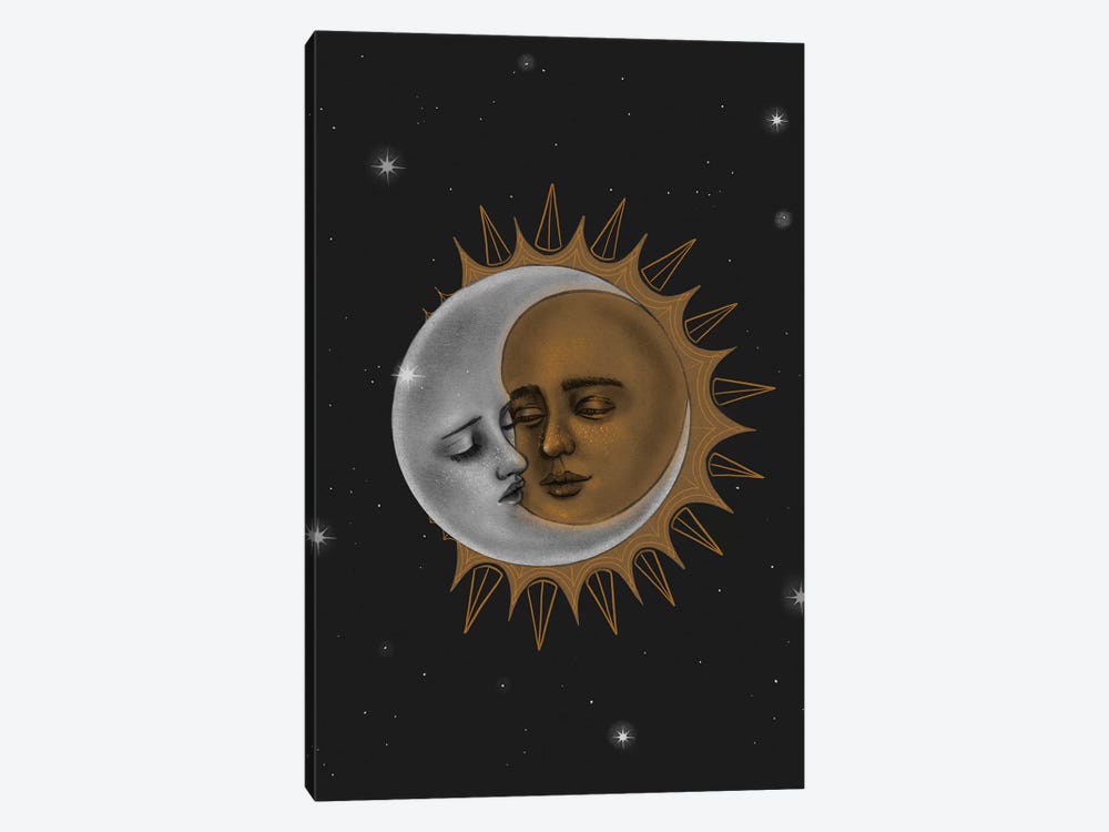 Sun And Moon by Stephanie Sanchez 1-piece Canvas Art Print