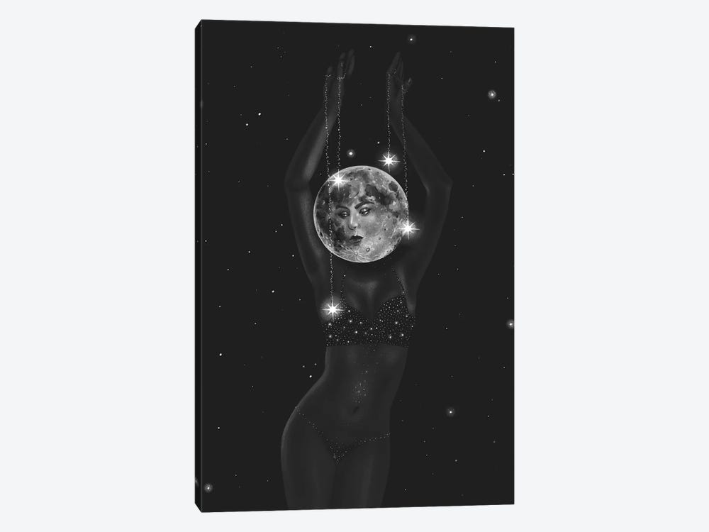 The Dancing Moon by Stephanie Sanchez 1-piece Canvas Art