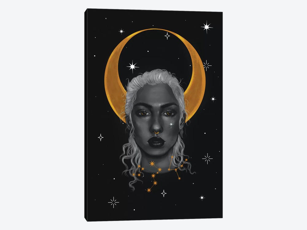 Lady Of The Moon I by Stephanie Sanchez 1-piece Canvas Print