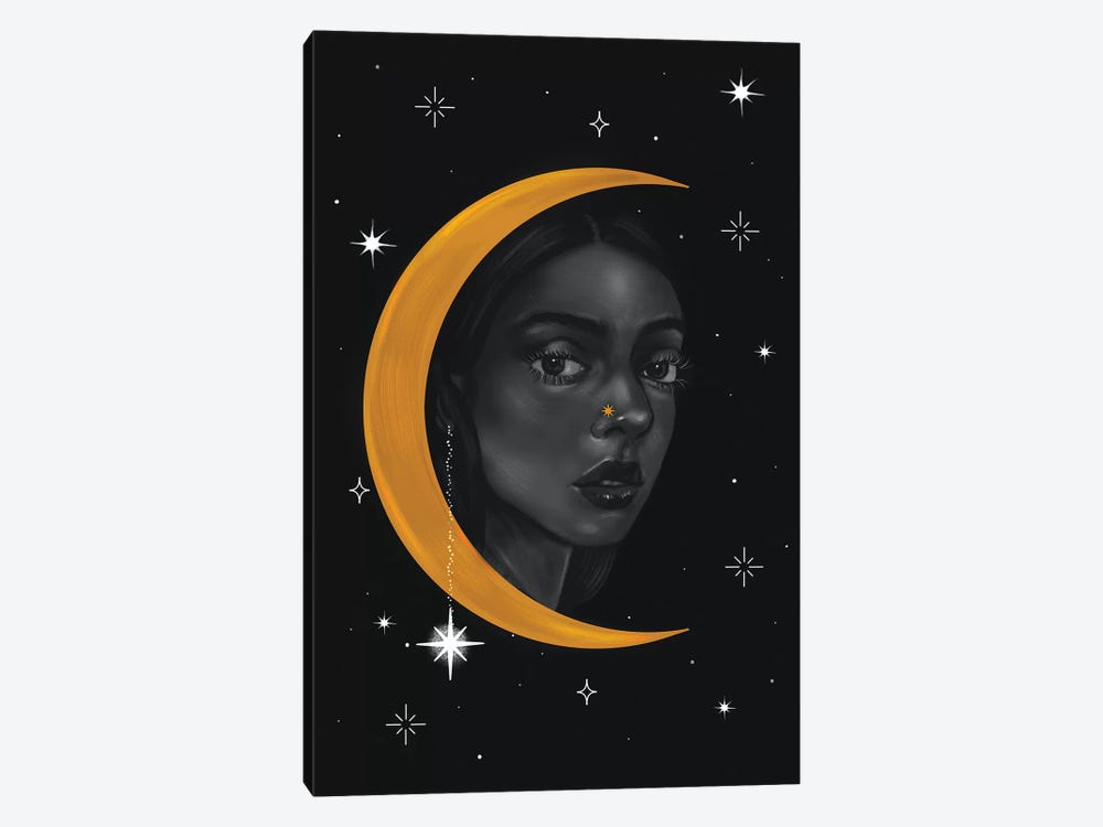 Lady Of The Moon ll by Stephanie Sanchez 1-piece Canvas Artwork