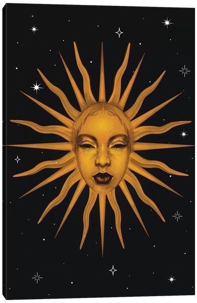 Sun Canvas Art Print