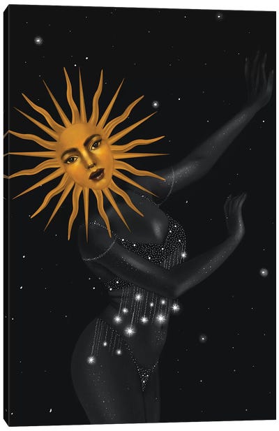 The Dancing Sun Canvas Art Print - Stephanie Sanchez