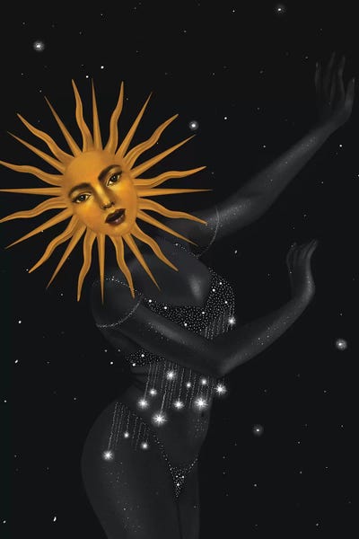 Otherworldly Opulence: The Dancing Sun by Stephanie Sanchez