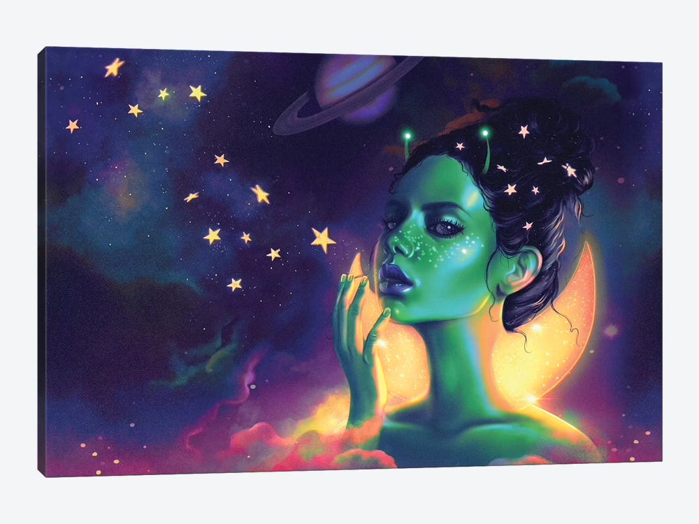 Galactic by Stephanie Sanchez 1-piece Canvas Print