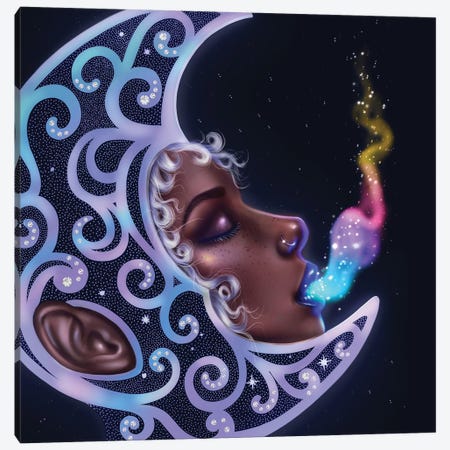 Selene Magick Canvas Print #SSZ51} by Stephanie Sanchez Art Print