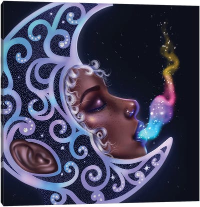 Selene Magick Canvas Art Print - Stephanie Sanchez