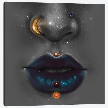 Celestial Piercings I Canvas Print #SSZ5} by Stephanie Sanchez Canvas Print