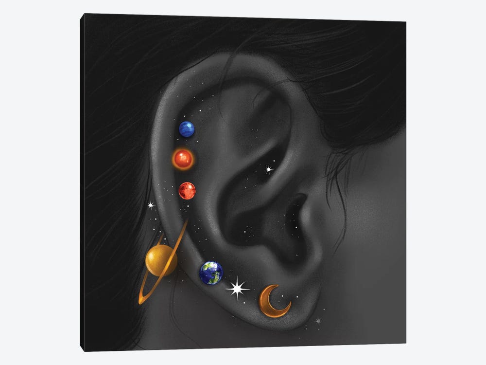 Celestial Piercings II by Stephanie Sanchez 1-piece Canvas Artwork