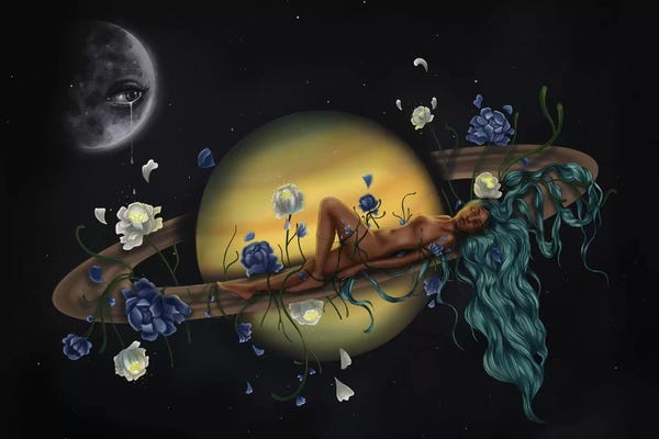 Space Fiction: La Luna Sabes Todo Mi Secretos by Stephanie Sanchez