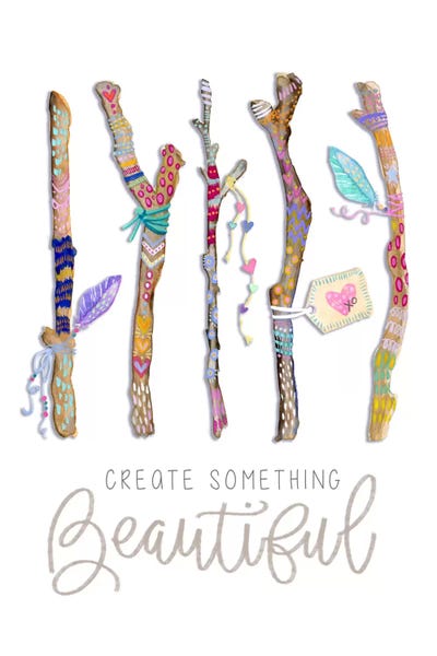 Creativity: Create Something Beautiful: Boho Twigs by Stephanie Corfee