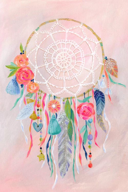 Dreamcatcher, Blush by Stephanie Corfee wall art