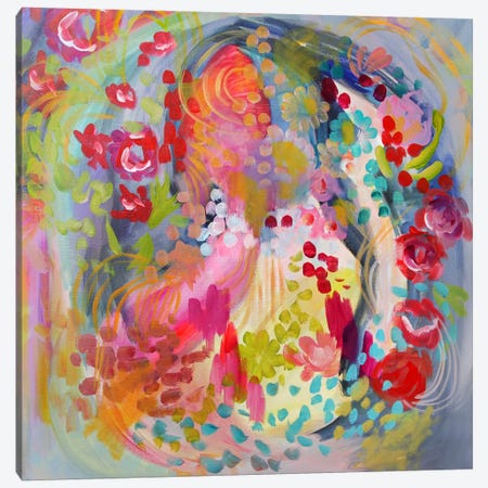 Flower Bath Canvas Print #STC113} by Stephanie Corfee Canvas Art