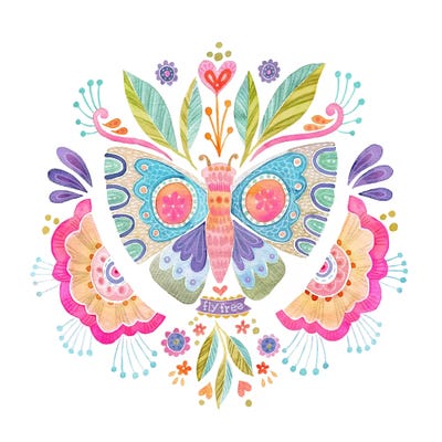 Fly Free Butterfly by Stephanie Corfee art print