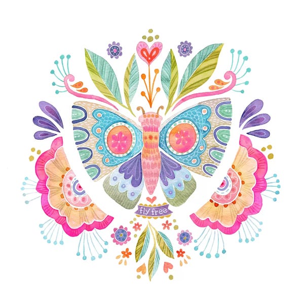 Stephanie Corfee: Fly Free Butterfly by Stephanie Corfee