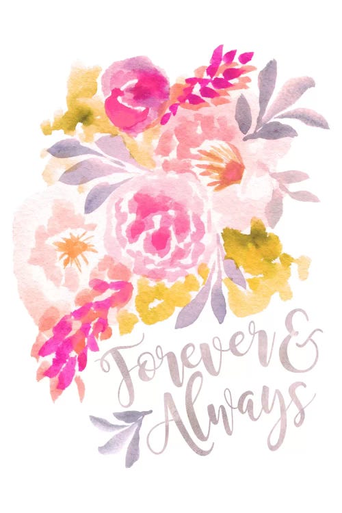Forever & Always by Stephanie Corfee wall art