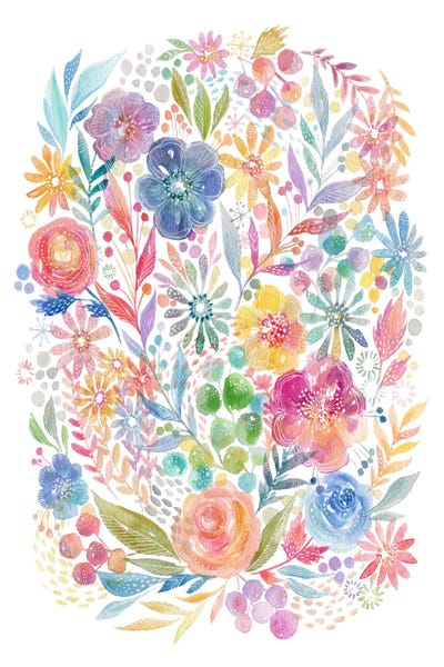 Summer Flowers by Stephanie Corfee art print
