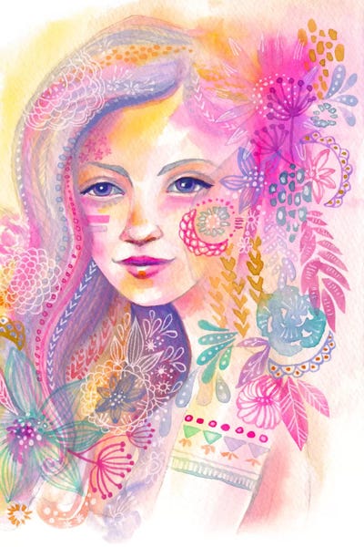 Sunset Nymph by Stephanie Corfee art print