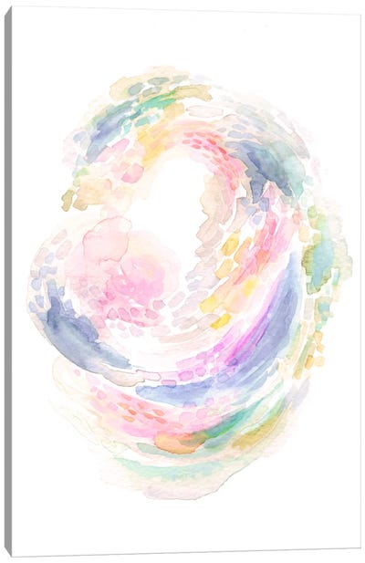 Whirling Petals Canvas Art Print - Stephanie Corfee
