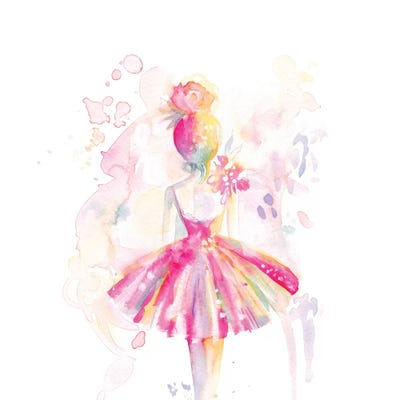 Ballerina Back by Stephanie Corfee canvas print