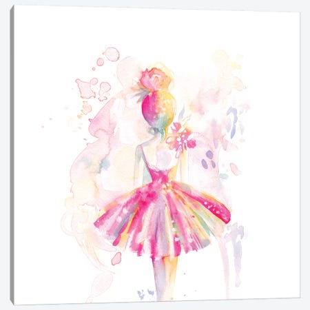 Ballerina Back Canvas Print #STC168} by Stephanie Corfee Canvas Print