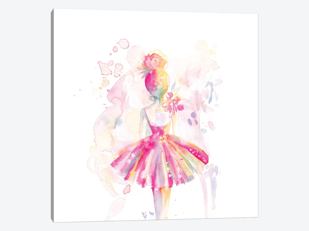 Ballerina Back by Stephanie Corfee 1-piece Canvas Wall Art
